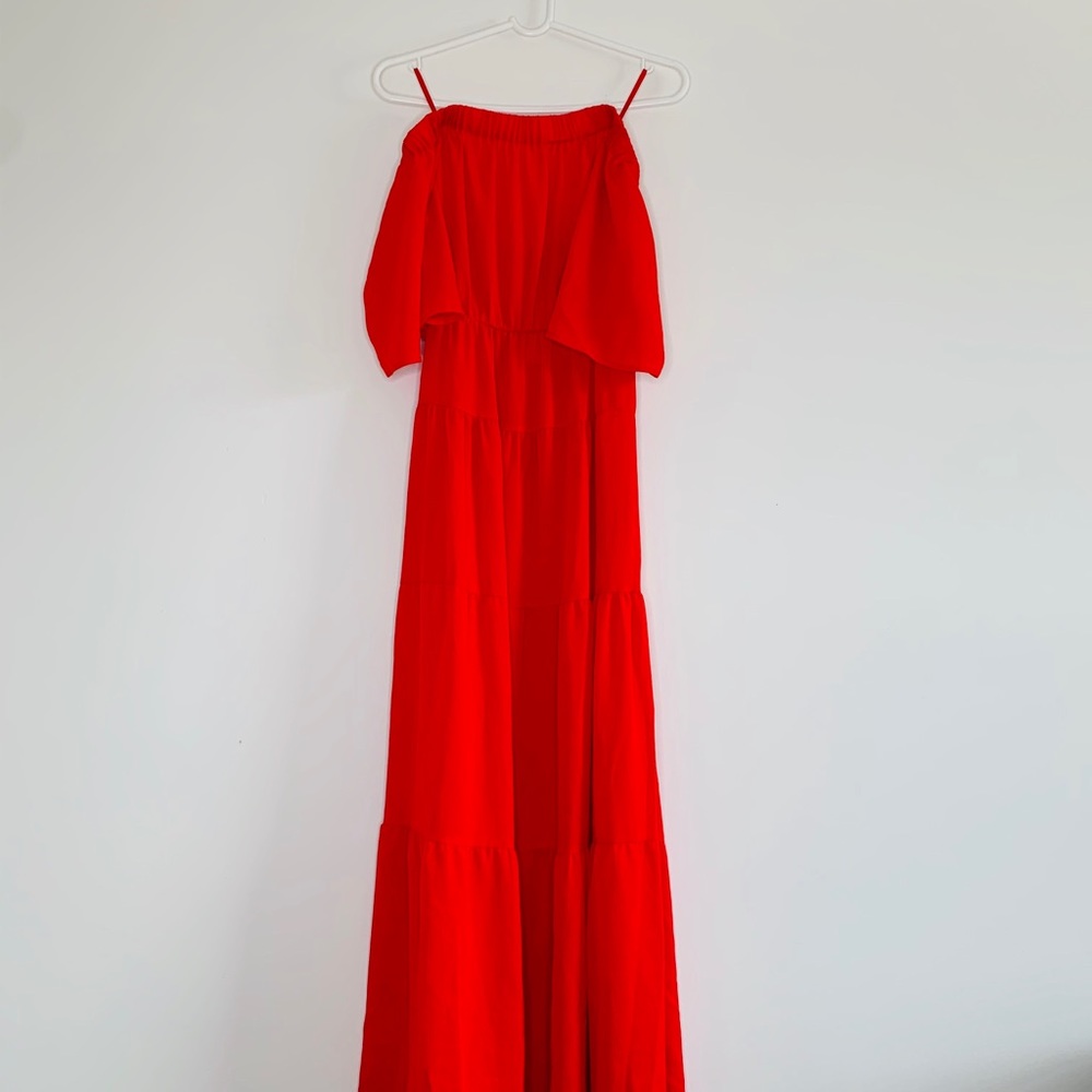 NEW RED MAXI DRESS ❤️ - Picture 3 of 4